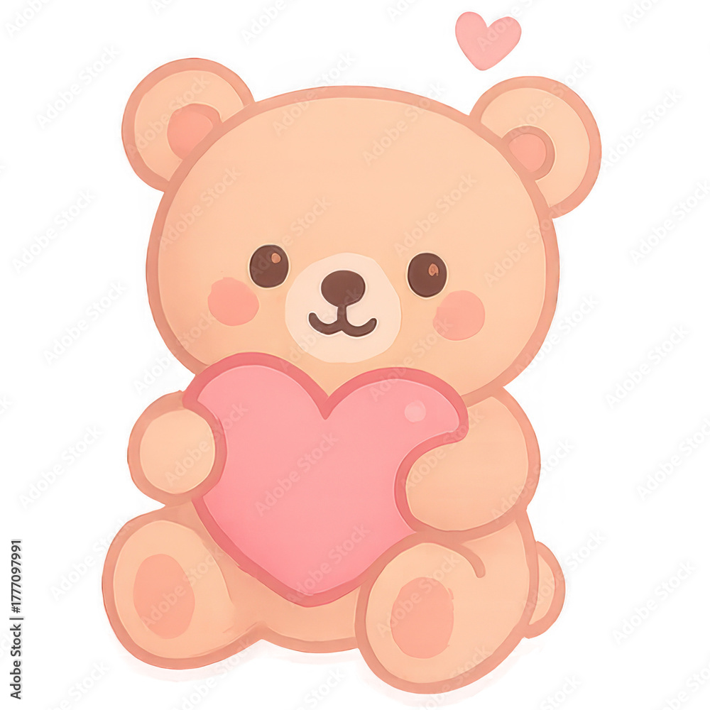 Fototapeta premium Valentine 3D assets