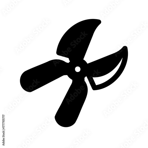 Silhouette of a tree-pruner