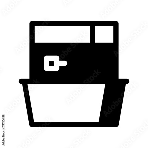 Wastafel Icon Vector Symbol Design Illustration