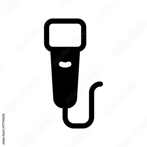 Microphone Icon Vector Symbol Design Illustration