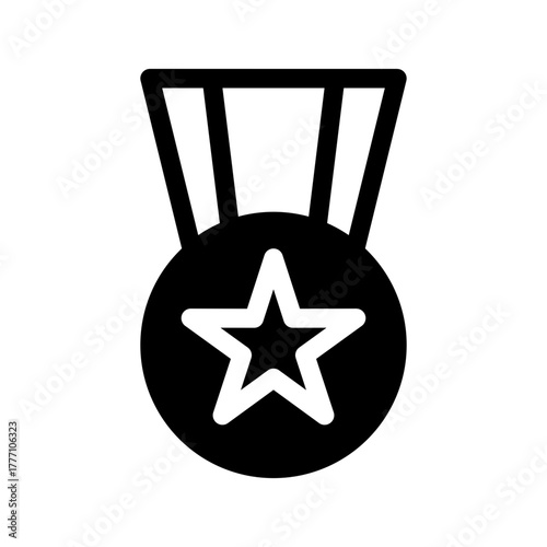 Medal Icon Vector Symbol Design Illustration