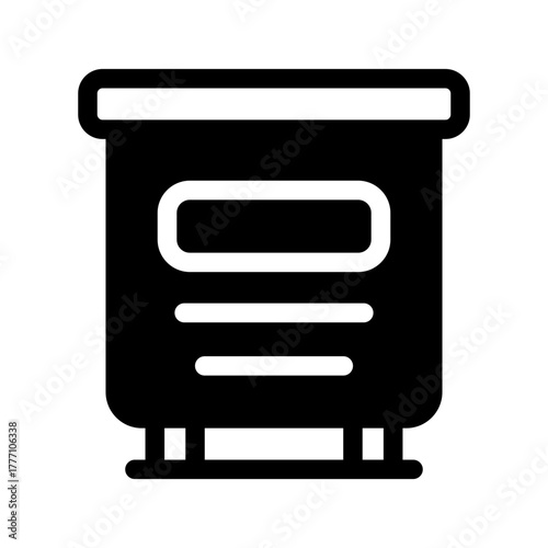 Apiary Icon Vector Symbol Design Illustration