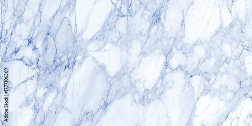 Seamless soft blue Marble Texture Background with Icy White and Soft Azure Veins for Luxury Interior Design.
