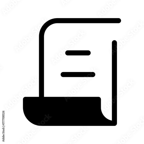 Invoice Icon Vector Symbol Design Illustration