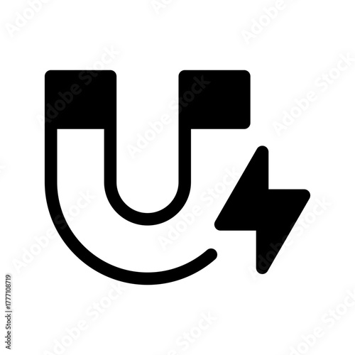 Magnet Icon Vector Symbol Design Illustration