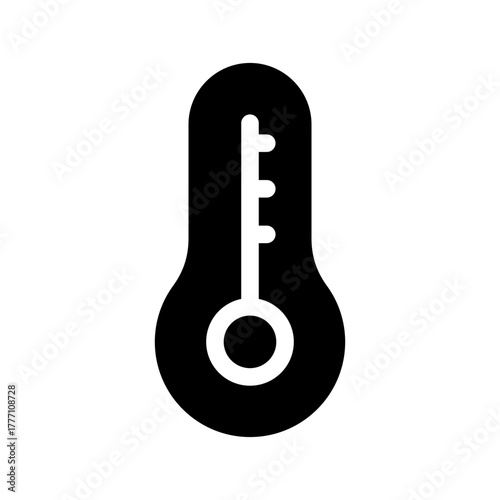 Thermometer Icon Vector Symbol Design Illustration