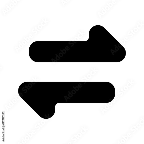 Transfer Icon Vector Symbol Design Illustration