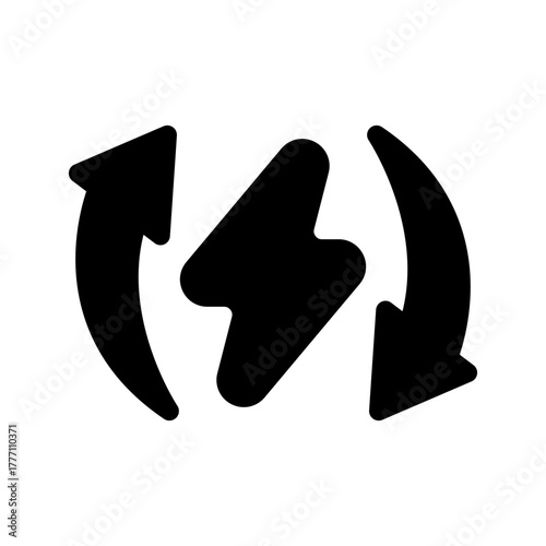 Energy Icon Vector Symbol Design Illustration