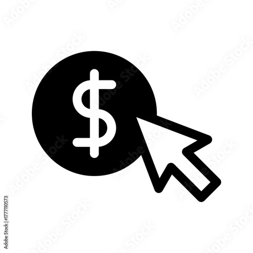 Coin Icon Vector Symbol Design Illustration