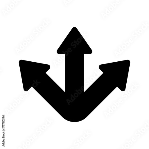 Arrow Icon Vector Symbol Design Illustration