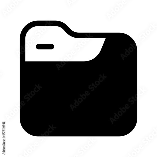 Folder Icon Vector Symbol Design Illustration