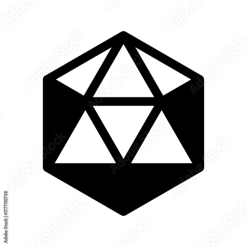 Role Playing Icon Vector Symbol Design Illustration