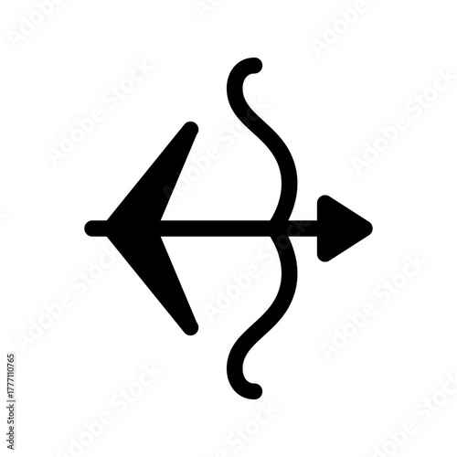 Bow Icon Vector Symbol Design Illustration