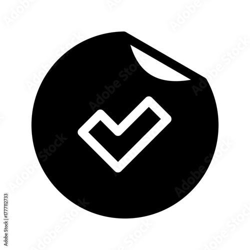 Check Sign Icon Vector Symbol Design Illustration
