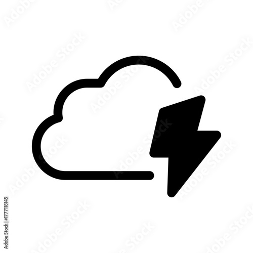 Cloud Icon Vector Symbol Design Illustration