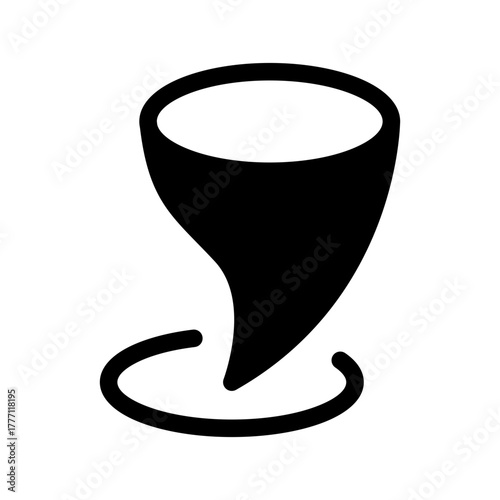 Tornado Icon Vector Symbol Design Illustration