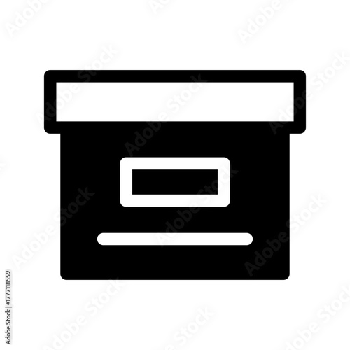 Free Download Archive Icon Vector Symbol Design Illustration - GFXLoad