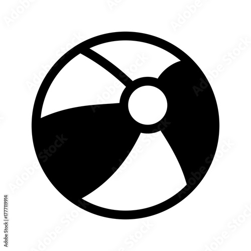 Ball Icon Vector Symbol Design Illustration