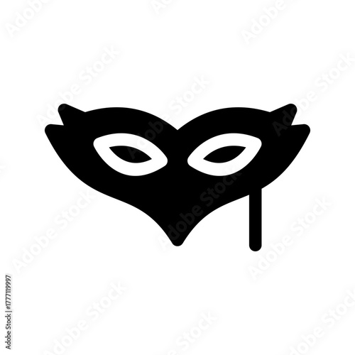 Mask Icon Vector Symbol Design Illustration