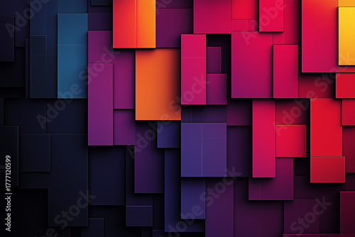 Black History Month Abstract Melanin Gradient Design Celebrating Empowerment and Unity 