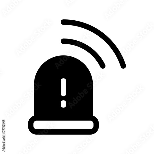 Alarms Icon Vector Symbol Design Illustration