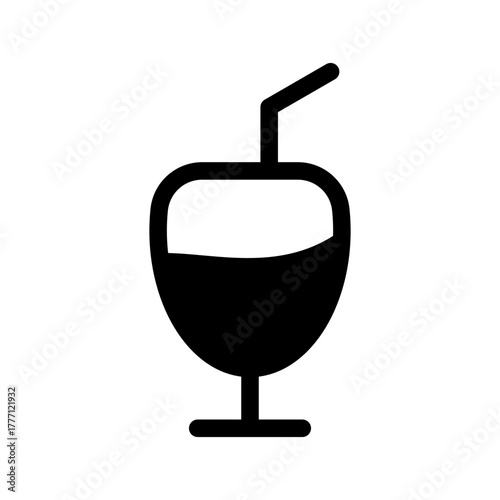 Drinks Icon Vector Symbol Design Illustration