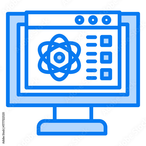 Quantum Computing Icon