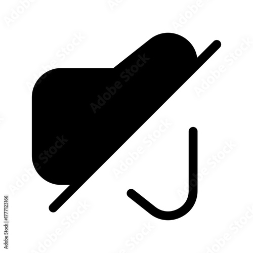 Mute Icon Vector Symbol Design Illustration