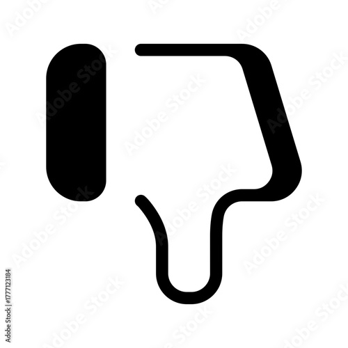 Dislike Icon Vector Symbol Design Illustration