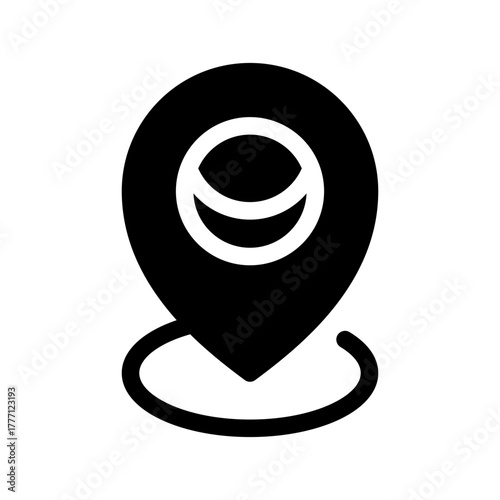 Location Icon Vector Symbol Design Illustration