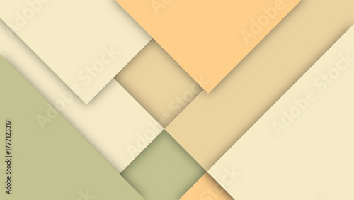Pastel layered papercut background