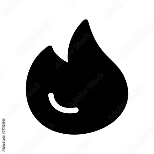 Hot Icon Vector Symbol Design Illustration