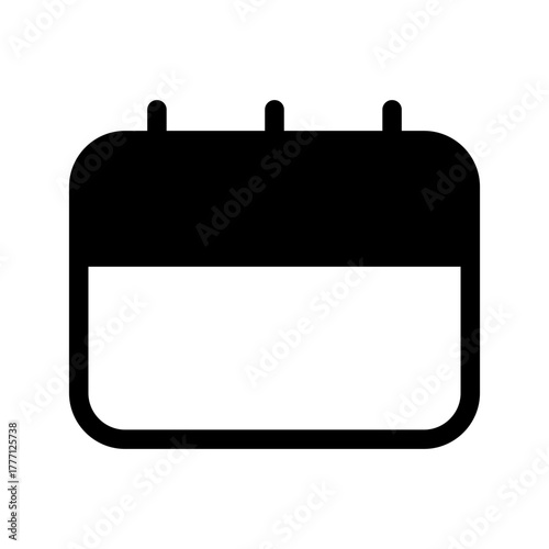 Calendar Icon Vector Symbol Design Illustration