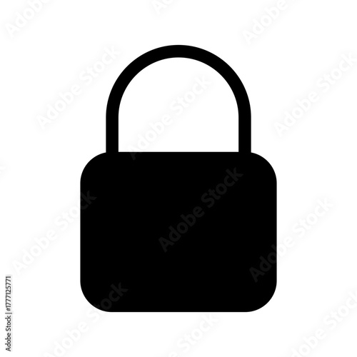 Lock Icon Vector Symbol Design Illustration
