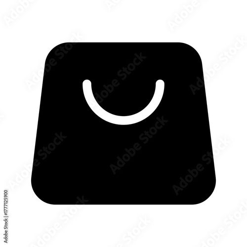 Shopping Bag Icon Vector Symbol Design Illustration