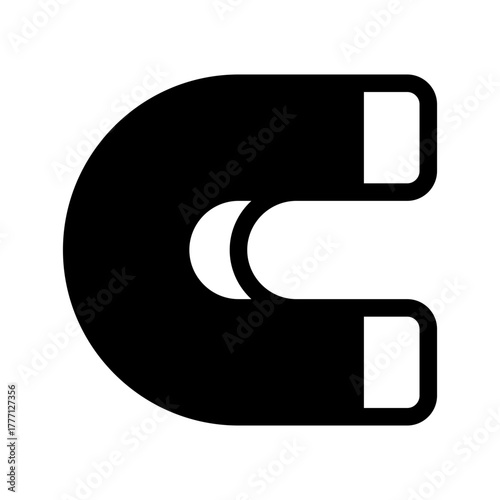 Magnet Icon Vector Symbol Design Illustration