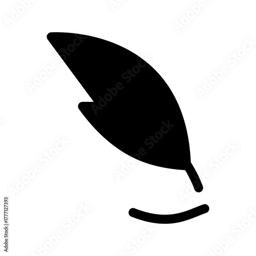 Quill Icon Vector Symbol Design Illustration