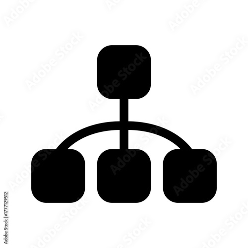 Sitemap Icon Vector Symbol Design Illustration