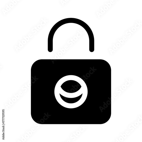 Lock Icon Vector Symbol Design Illustration