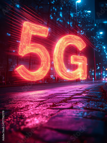 5G Communication Technology Interconnectivity Technology Theme Background