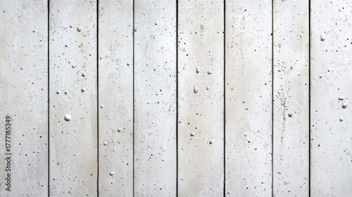 Textured concrete wall with droplets and uneven surface, showcasing modern aesthetic