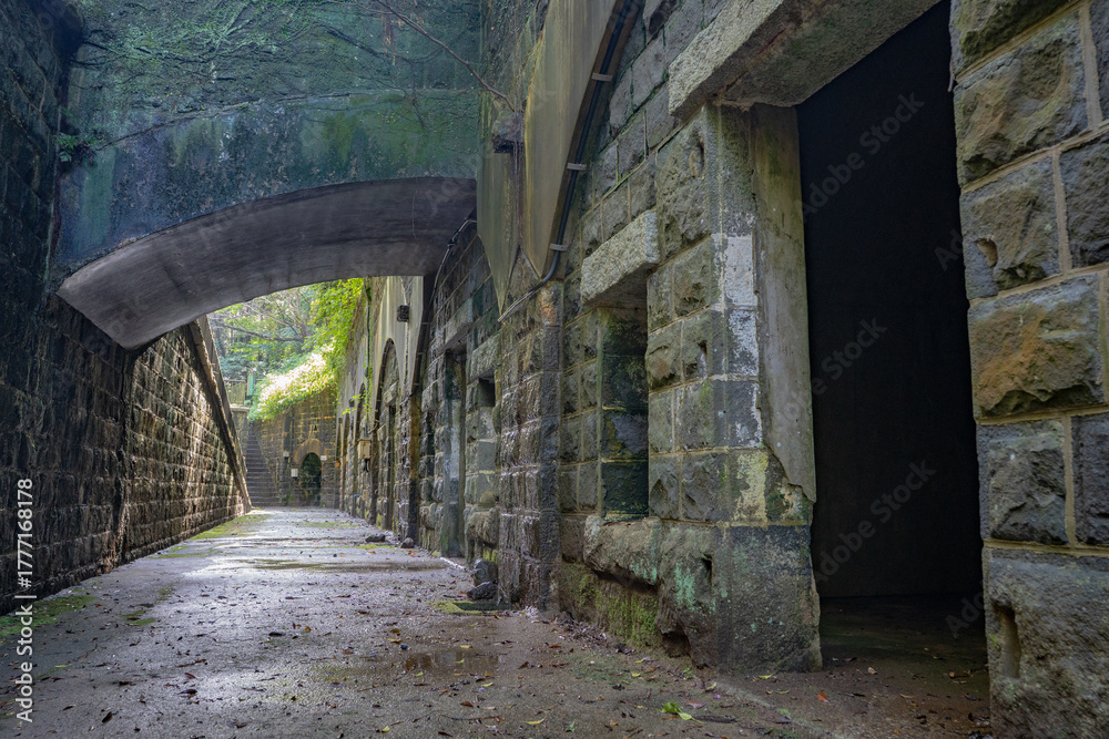 Fototapeta premium 佐世保要塞 石原岳堡塁跡の風景（石原岳森林公園）