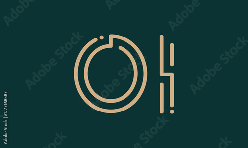 OI O oi initial logo | initial based abstract modern minimal creative logo, vector template image. luxury logotype logo, real estate homie logo. typography logo. initials logo