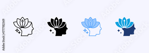 Release Stress Icon Set Multiple Style Collection