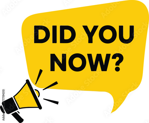 Did you now message with megaphone