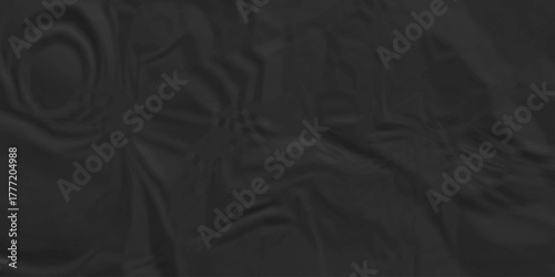 Dark black crumpled paper background texture pattern overlay. wrinkled high resolution arts craft and Seamless white crumpled paper.	
