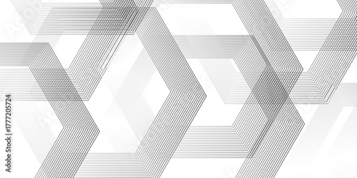 White and gray stripe diagonal gradient fabric dynamic line textile abstract background. oblique stripe diagonal line wave parallel black chevron digital vector illustration art pattern.	
