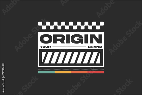 streetwear urban fashion template for printing	
