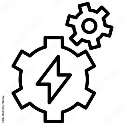 Energy Outline Icon