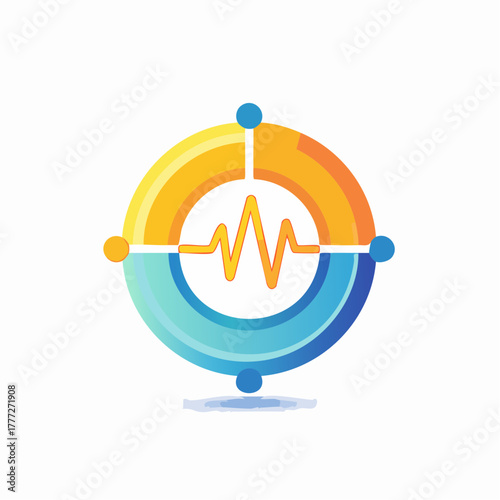 Circular Spectrum: A graphical depiction illustrating rhythm and wave spectrums